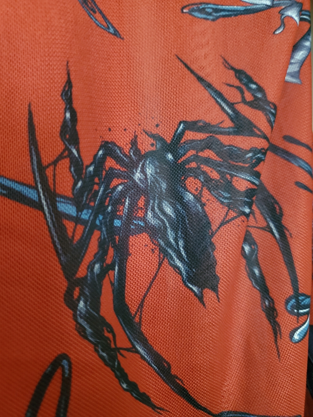 Marvel Her Universe Venom Mesh Cutout Long Sleeves Top - Picture 6 of 14